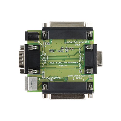 Xhorse XDKP30 Multi-function Adapter BOSH ECU+ Benz EZS + EWS4 + Renew 4 in 1 For Mini Prog/Key Tool Plus