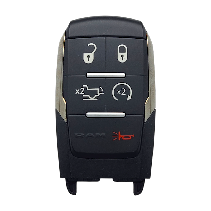 19-24 DODGE RAM Longhorn (Gold) - SMART KEY - GQ4-76T  4+1 RST, TLG   PN: 68375456AB/AA/AC