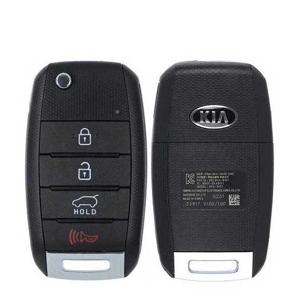 15-20 KIA SORENTO - FLIP KEY - OSLOKA-910T (UMD1)  PN: 95430-C5101  3+1 H.