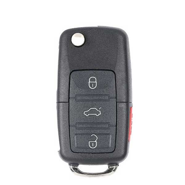 1998-2002 VOLKSWAGEN - FLIP KEY - 1J0-959-753-T - PN: NBG8137T - 315 MHz - 3+1 TRUNK