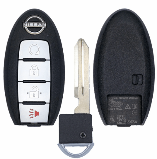 21-24 NISSAN - SMART KEY - KR5TXN3 3+1 RST. PN: 285E3-6XR5A (BROWN LOGO)
