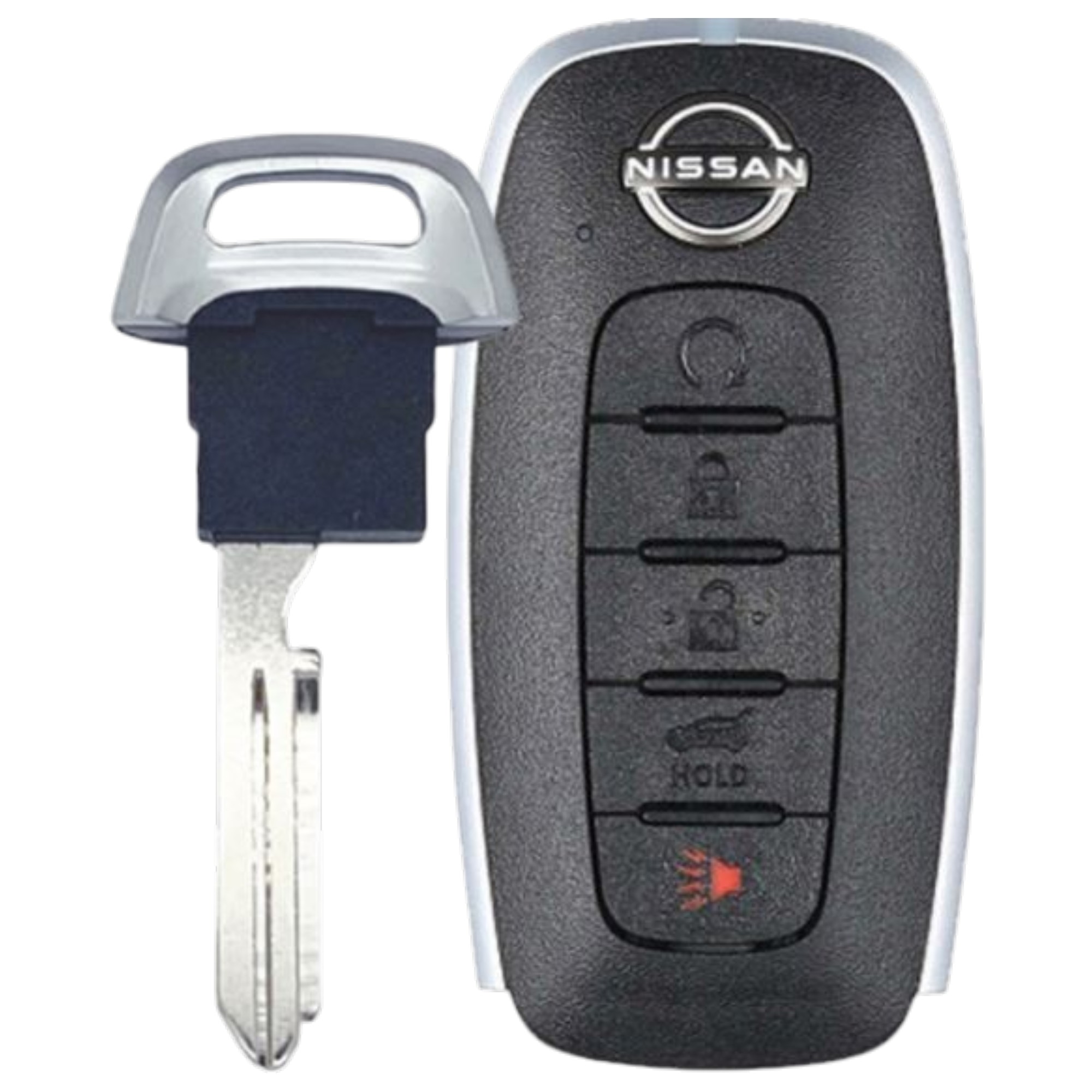 NISSAN - SMART KEY - KR5TXPZ3  4+1 REMOTE START & HATCH -  PN. 285E3-7LA7A -  433 MHz