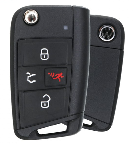 2018-2020 VW - FLIP KEY - NBGFS125C1  PN: 5G6959752 PROX. 3+1 TRUNK