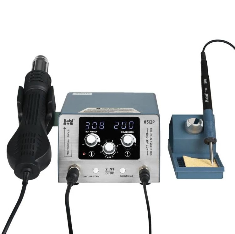 2 in 1 Hot Air Rework and Soldering Iron Station