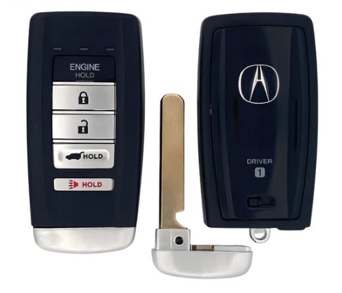 14-15 ACURA MDX - SMART KEY - KR537924100 MEM2 4+1 RST, H. PN: 72147-TZ6-A61