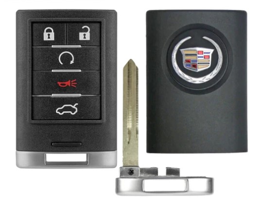 2008-2015 CADILLAC - SMART KEY - M3N5WY7777A - PN: 25946302/25943676/25943677 - 315 MHz - 4+1 REMOTE START