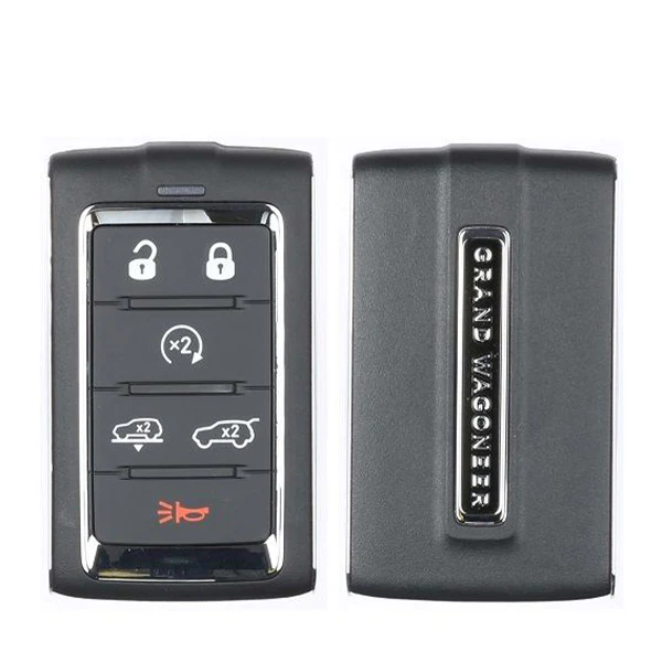 2022 JEEP GRAND WAGONEER - SMART KEY - M3NWXFOB1 4+1 RST, H. CHIP: AES (4A) PN: 68582673AA
