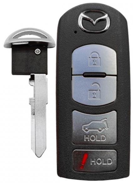 MAZDA CX7- SMART KEY -  WAZX1T768SKE11A04  3+1 HATCH - TEY1-67-5RY