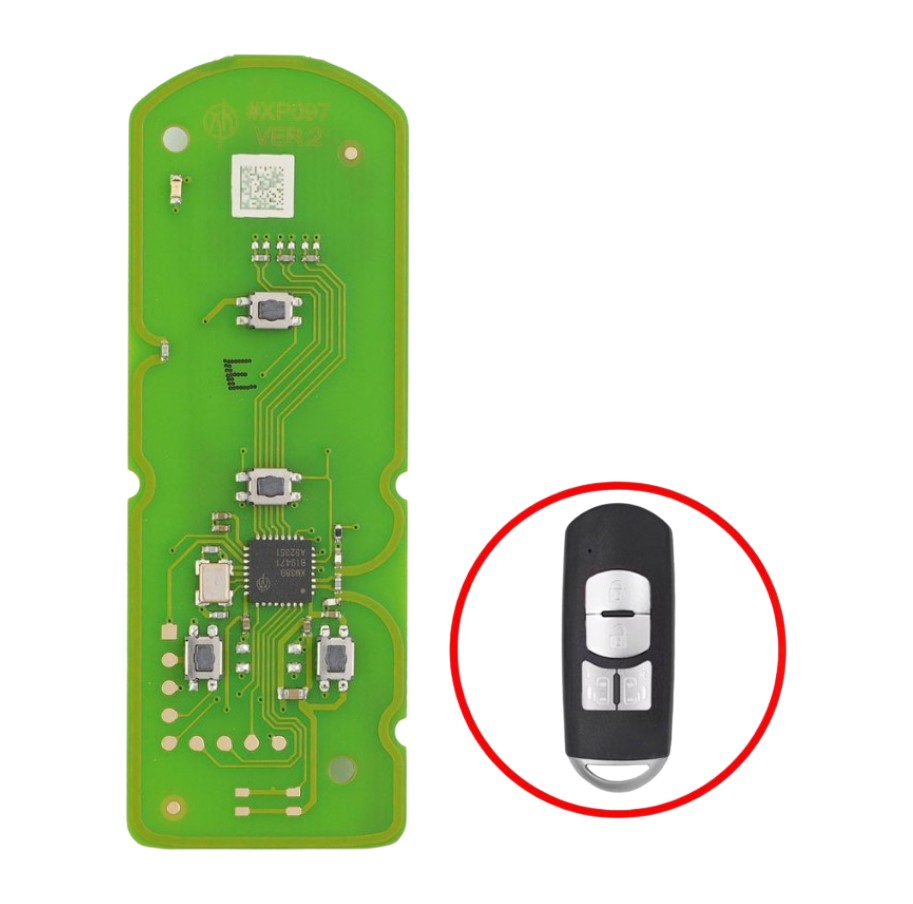 XHORSE- XZMZD6EN - Special Smart Key Board With 3Buttons for Mazda Cars