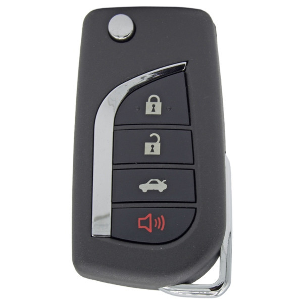 TOYOTA - SHELL FLIP KEY - HYQ12BFB, HYQ12BGF 3+1 TRUNK
