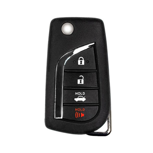 TOYOTA - SHELL FLIP KEY - GQ4-73T 3+1 TRUNK