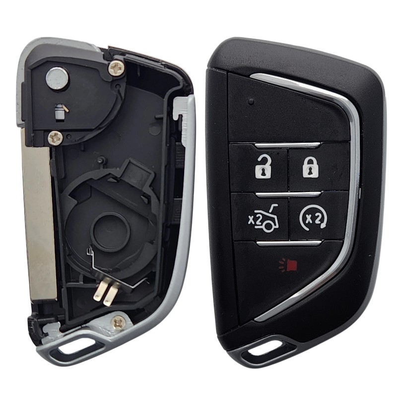 CHEVROLET - FLIP KEY SHELL FOR OHT01060512 4+1 RST & TRUNK