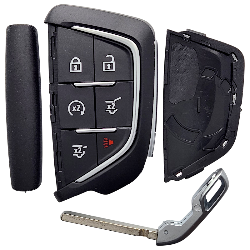 CADILLAC - SMART KEY SHELL - YGOG20TB1 5+1 HATCH GLASS & RST - 13560905