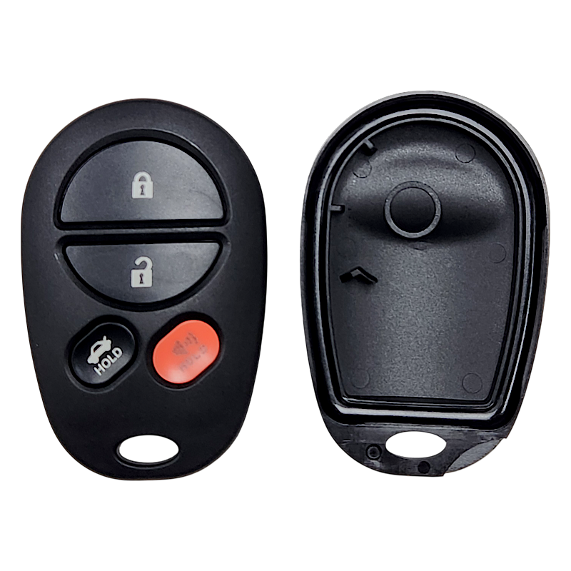 2005-2008 TOYOTA - REMOTE SHELL - GQ43VT20T 3+1 TRUNK