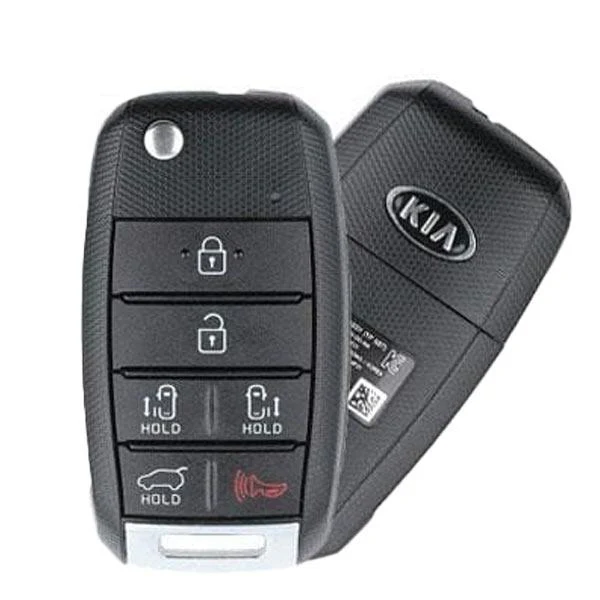 15-18 KIA SEDONA - FLIP KEY - TQ8-RKE-4F21 5+1 S.DOOR, H.  PN: 95430-A9300