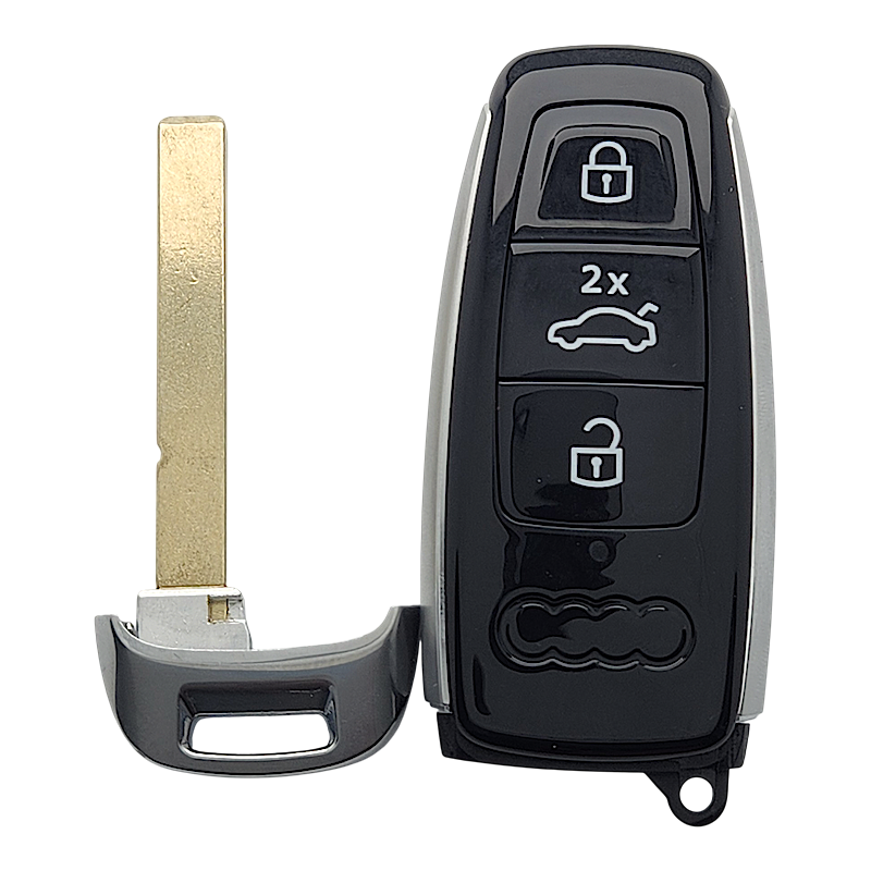 KYDZ 2018+ AUDI A8 STYLE - SMART KEY SHELL - 3 BUTTONS