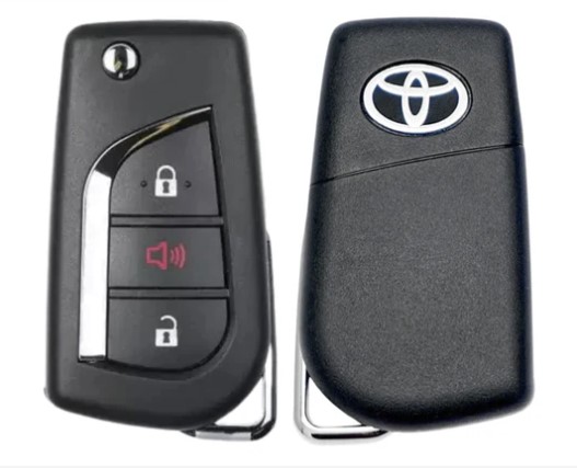 19-21 TOYOTA RAV 4 - FLIP KEY - GQ4-73T  2+1 - PN: 89070-0R300