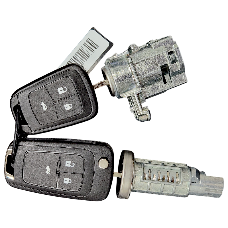 Ignition Cylinder and door lock for Spark. Trax. Sonic. Caprice PPV 2019-2021 8 CUTS HS