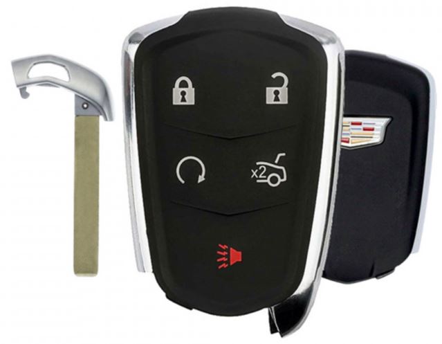 Cadillac - Smart Key - HYQ2EB 5+1 REMOTE START & HATCH GLASS - 13598512