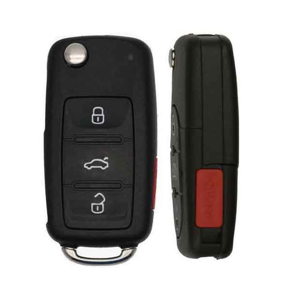 FLIP KEY VOLKSWAGEN 1J0-959-753-T 3+1 TRUNK