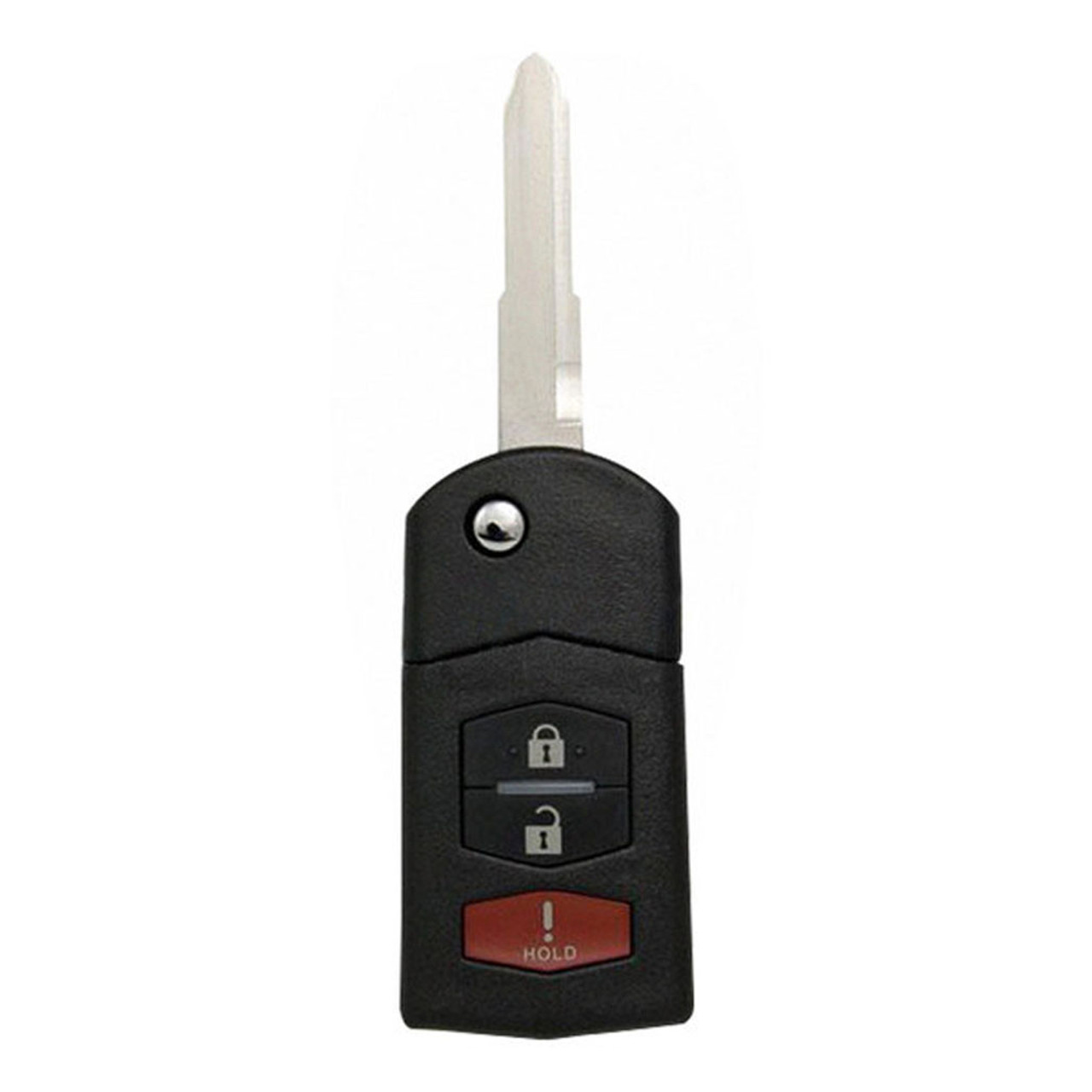 2005-2013 MAZDA RX-8, CX-9, CX-7, 3, 6 - FLIP KEY - KPU41788 - 2+1 - PN: FE04-67-5RYB
