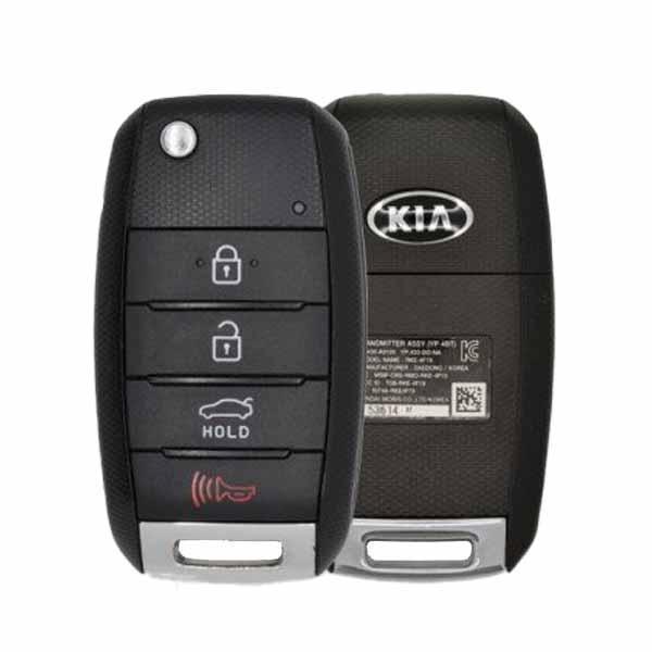 14-16 KIA OPTIMA - FLIP KEY -  NYODD4TX1306-TFL  PN: 95430-2T560  3+1 T.