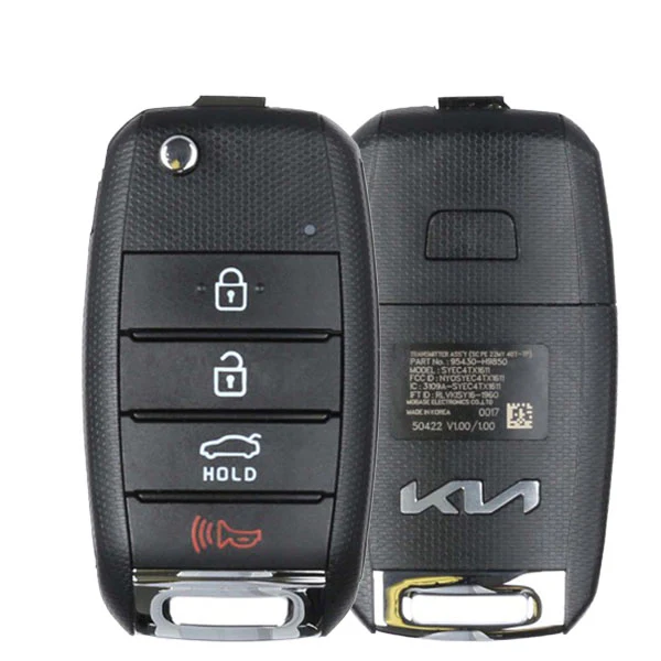 20-23 KIA RIO - FLIP KEY - NYOSYEC4TX1611  PN: 95430-H9850  3+1 TRUNK