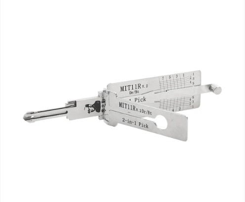 ORIGINAL LISHI 2-in-1 Pick/Decoder for Mitsubishi MIT3 (MIT11R/MIT14/MIT17)