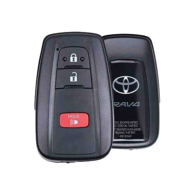 19-22 TOYOTA RAV4 - SMART KEY - HYQ14FBCPN: 8990H-42010, 8990H-0R010 (US Production) 2+1