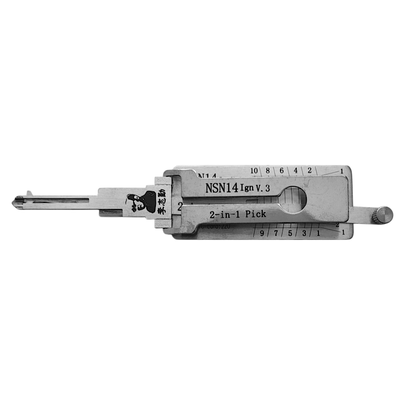 LISHI - NISSAN / INFINITI - NSN14 DA34 SUB1 X237 10-CUT 2-IN-1 PICK - IGNITION