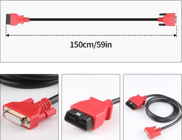 AUTEL MAIN OBDII CABLE FOR MaxiSys MS908/Mini MS905/DS808/MK808