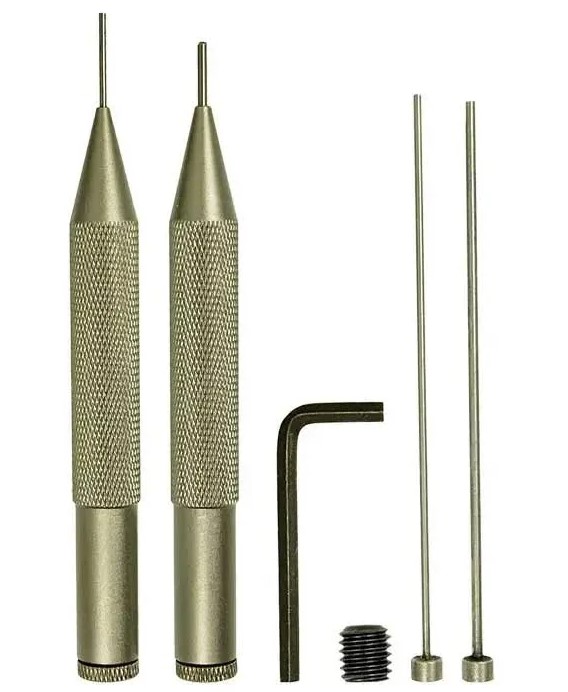 ROLL-PIN REMOVAL TOOL SET- CORKSCREW SPRING LOADED FEEDER  (GTL)