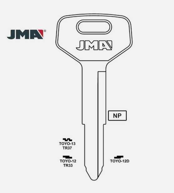 TOYO-12D NP - PACK 10 PCS