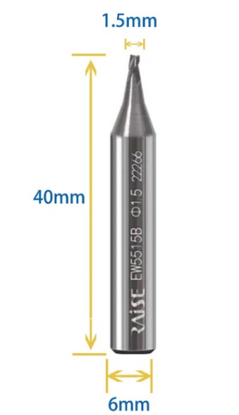 RAISE KEY CUTTER 1.5XD6X40X3F