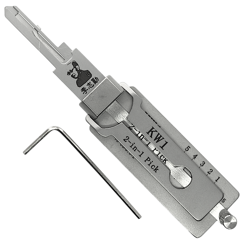 Original Lishi - Kwikset KW1 5-Pin 2-in-1 Pick/Decoder