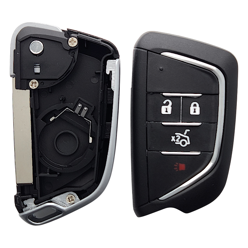 2010-2019 CHEVROLET FLIP KEY SHELL FOR OHT01060512 - 3+1 T. NEW STYLE
