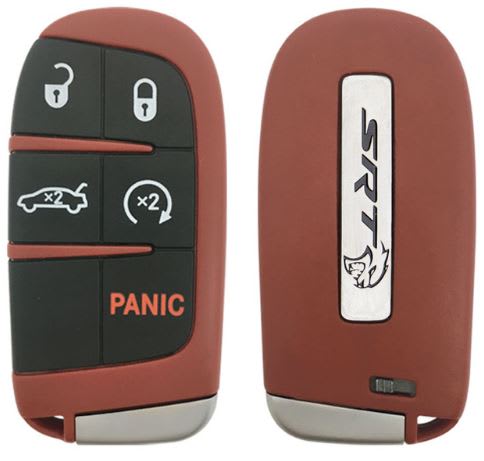 2015-2018 DODGE - SMART KEY M3N-40821302 SRT 4+1 RST, T. PN: 68234959AB ID46 (LOGO SRT CROMADO)