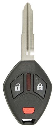2007-2017 MITSUBISHI 3 buttons  RHK -OUCG8D-625M-A - 2+1 - FCC: OUCG8D-625M-A PN: 6370A148, 6370B690