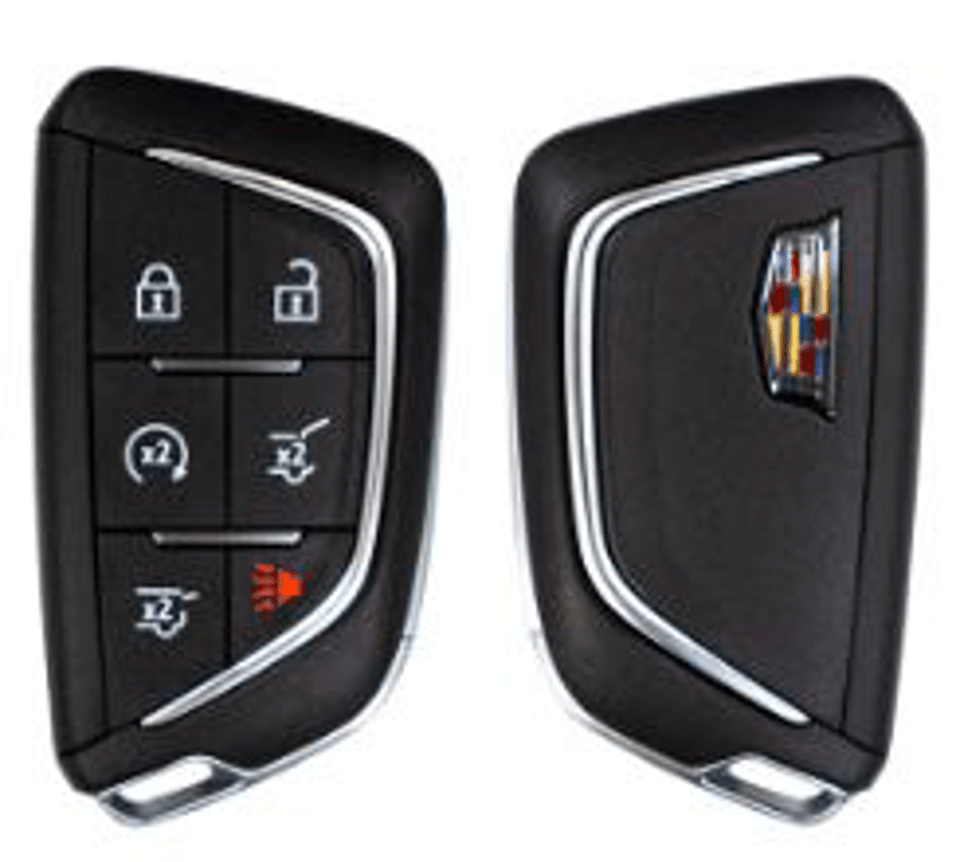 21-23 CADILLAC ESCALADE - SMART KEY - HUFGM2699 / YGOG20TB1 5+1 RST, H.  PN: 13546301/1569, 13538866