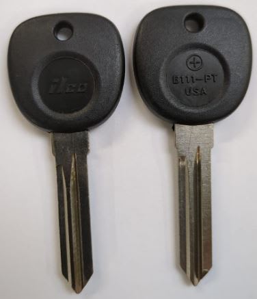 2005-2017 GM - TRANSPONDER KEY - B111-PT (Circle-Plus)