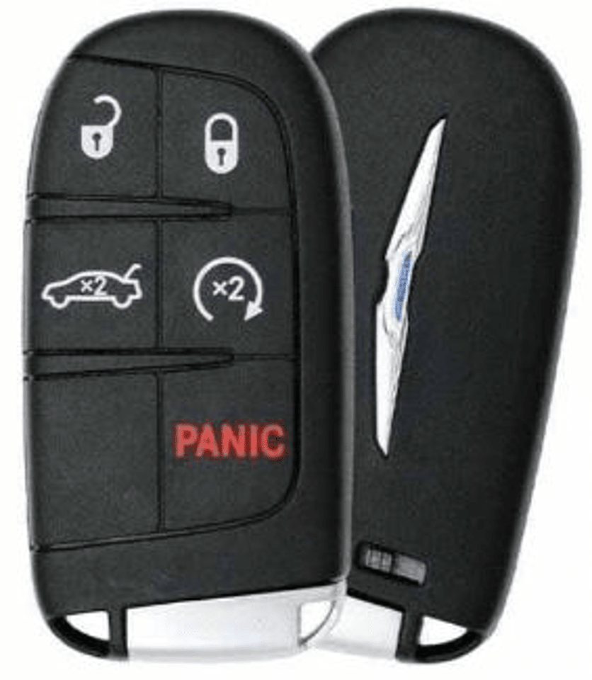 15-23 CHRYSLER - SMART KEY - M3M-40821302 4+1 T. PN: 68155687AA/AC, 68394191AA/AB, 68394195AA