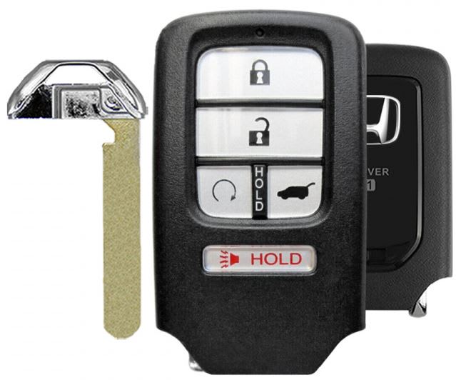 19-22 HONDA - SMART KEY - KR5V44, KR5T44  MEM1  4+1 RST. H. PN: 72147-TG7-A81,  72147-TG7-A82