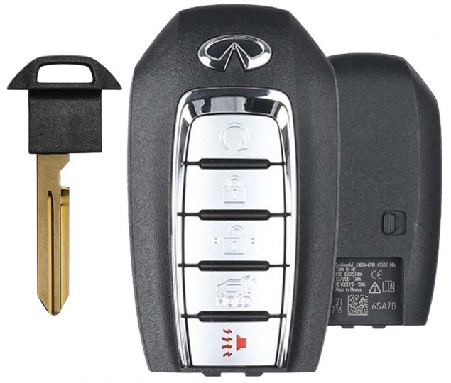 2020-2025 INFINITI QX60 - SMART KEY - KR5TXN4 4+1 RST, HATCH - 285E3-6SA7B