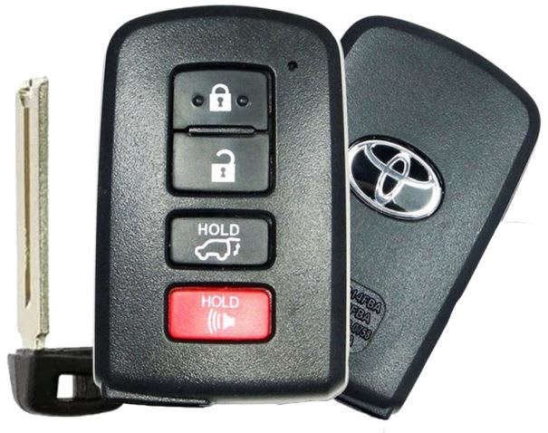 13-18 TOYOTA RAV4 - SMART KEY - HYQ14FBA PN: 89904-0R080 3+1 B 